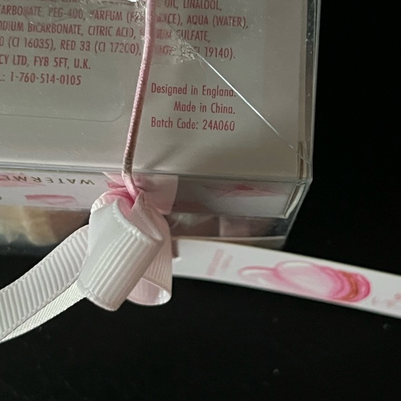 ASQUITH & SOMERSET MACAROON BATH FIZZERS - Picture 4 of 5